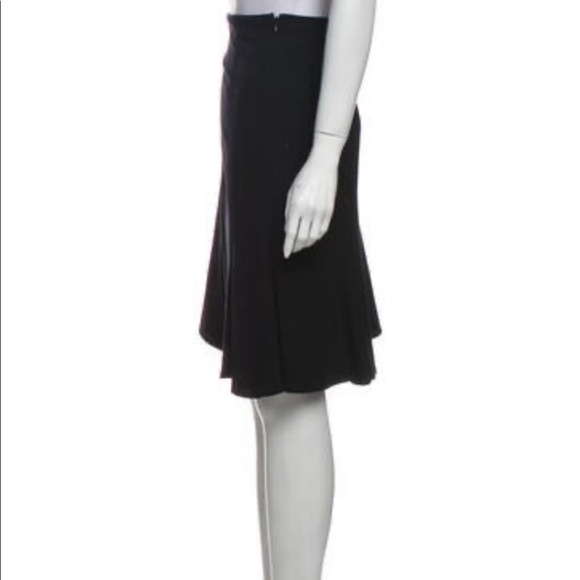 Valentino Black Wool Skirt - Picture 2 of 8